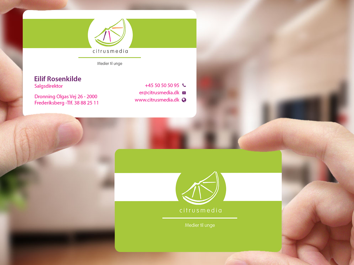 Business Card Design by Creations Box 2015 for citrusmedia | Design #9914667