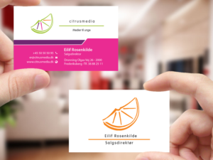 Design de Carte de Visite par Creations Box 2015 pour citrusmedia | Design : #9914668