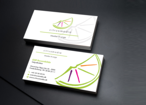 Design de Carte de Visite par Creations Box 2015 pour citrusmedia | Design : #9914669