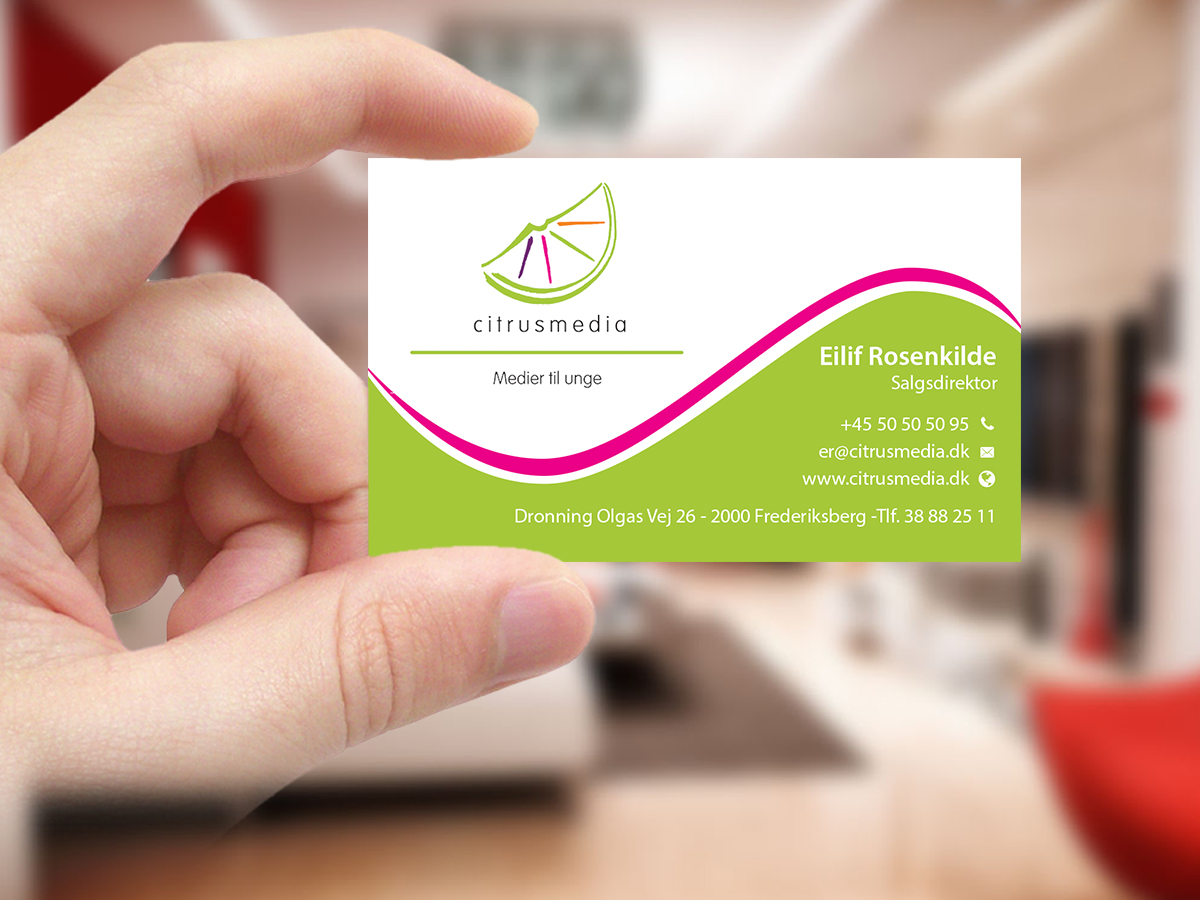 Business Card Design by Creations Box 2015 for citrusmedia | Design #9914670