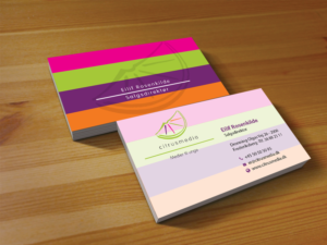Design de Carte de Visite par Creations Box 2015 pour citrusmedia | Design : #9914672