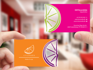 Design de Carte de Visite par Creations Box 2015 pour citrusmedia | Design : #9914673