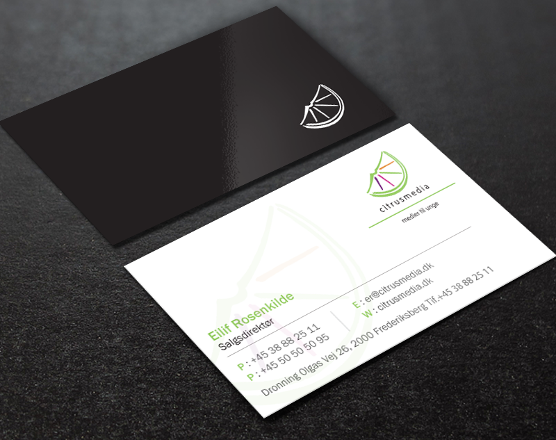 Business Card Design by Brand aid for citrusmedia | Design #9912530