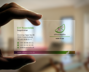 Business Card Design by Brand aid for citrusmedia | Design: #9912533