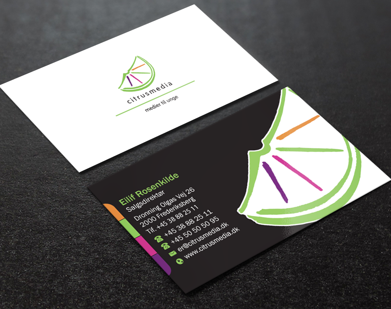 Design de Carte de Visite par Brand aid pour citrusmedia | Design #9912538
