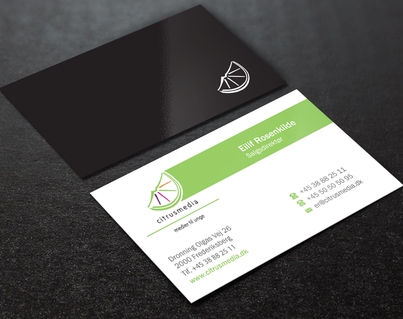 Business Card Design by Brand aid for citrusmedia | Design #9912540