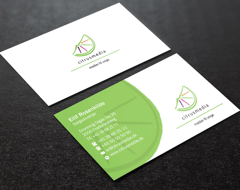 Business Card Design by Brand aid for citrusmedia | Design #9912543