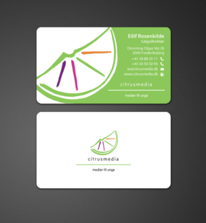 Business Card Design by chandrayaan.creative for citrusmedia | Design: #9913269