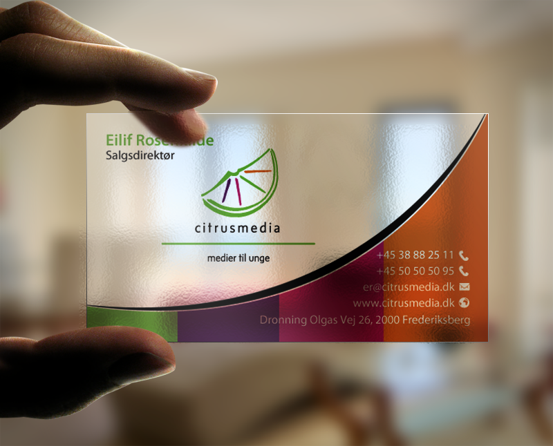 Business Card Design by chandrayaan.creative for citrusmedia | Design #9913270
