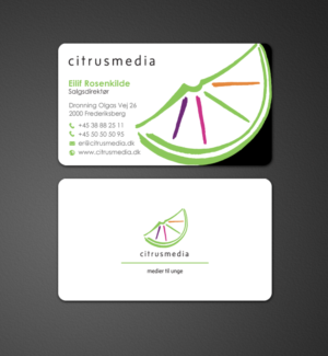 Business Card Design by chandrayaan.creative for citrusmedia | Design: #9913273