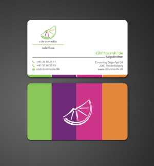 Business Card Design by chandrayaan.creative for citrusmedia | Design: #9913275