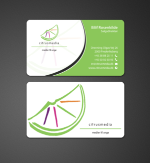 Business Card Design by chandrayaan.creative for citrusmedia | Design: #9913276