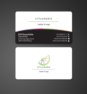 Business Card Design by chandrayaan.creative for citrusmedia | Design: #9913278
