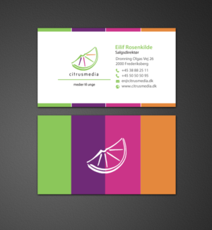 Business Card Design by chandrayaan.creative for citrusmedia | Design: #9913279