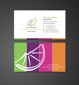 Business Card Design by chandrayaan.creative for citrusmedia | Design: #9913286