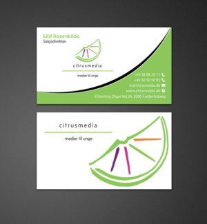 Business Card Design by chandrayaan.creative for citrusmedia | Design: #9913287
