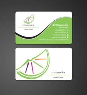 Business Card Design by chandrayaan.creative for citrusmedia | Design: #9918049