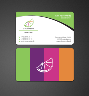 Business Card Design by chandrayaan.creative for citrusmedia | Design: #9918050