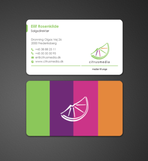 Business Card Design by chandrayaan.creative for citrusmedia | Design: #9918088
