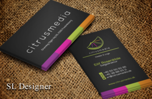 Business Card Design by SL Designer for citrusmedia | Design: #9907690