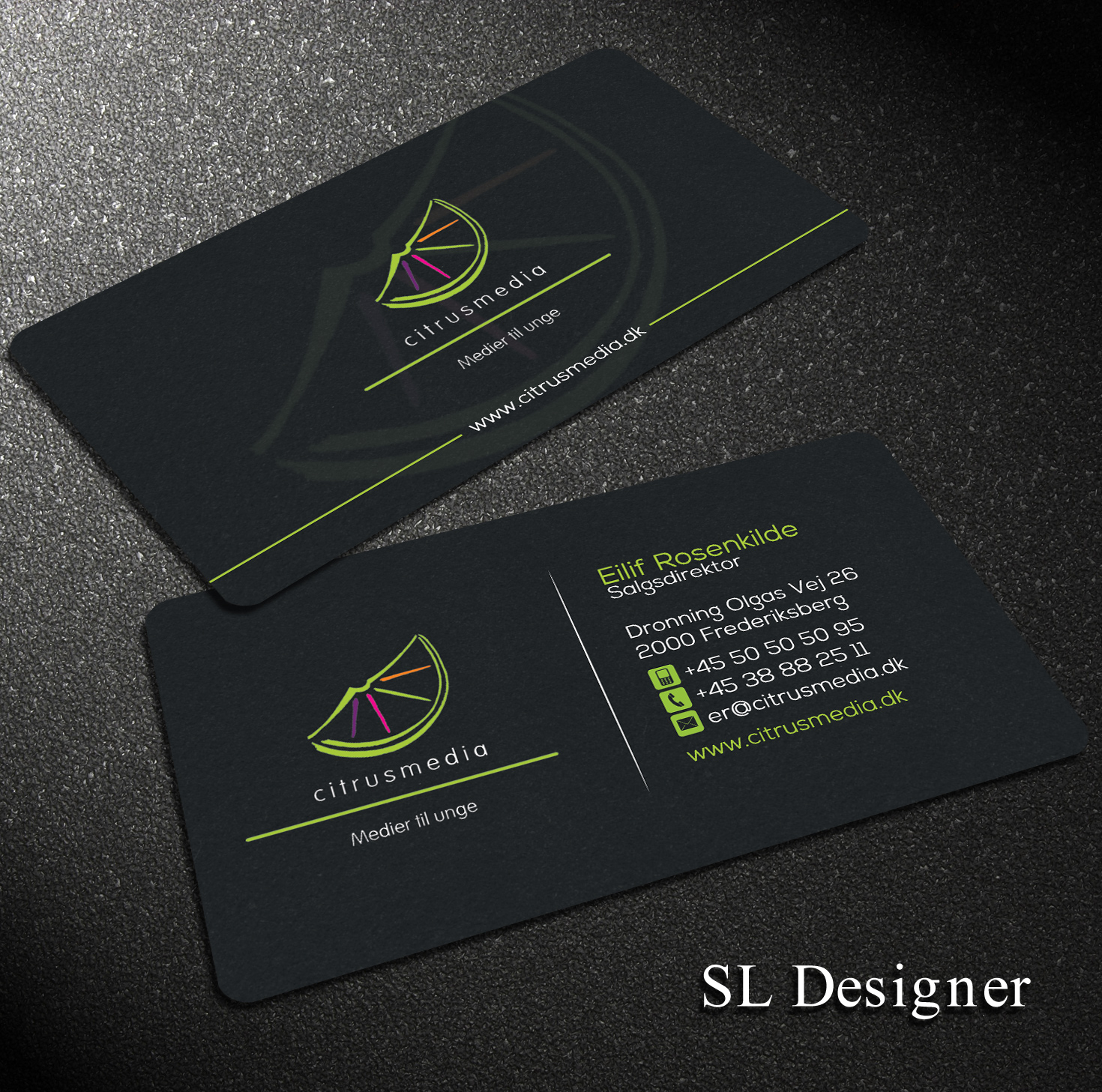 Visitenkarten-Design von SL Designer für citrusmedia | Design #9907701