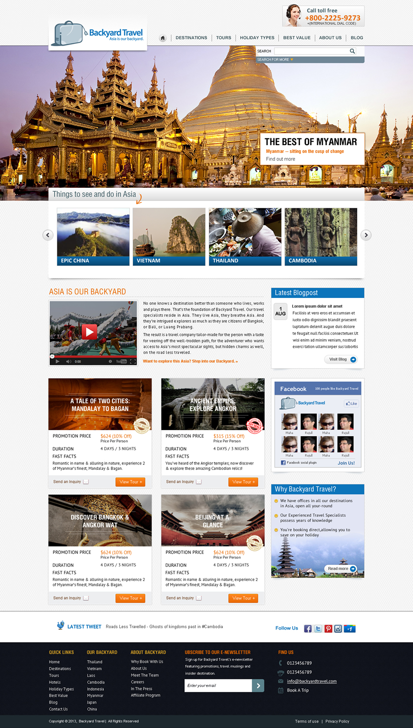 Web Design by Sbss for this project | Design #2153524