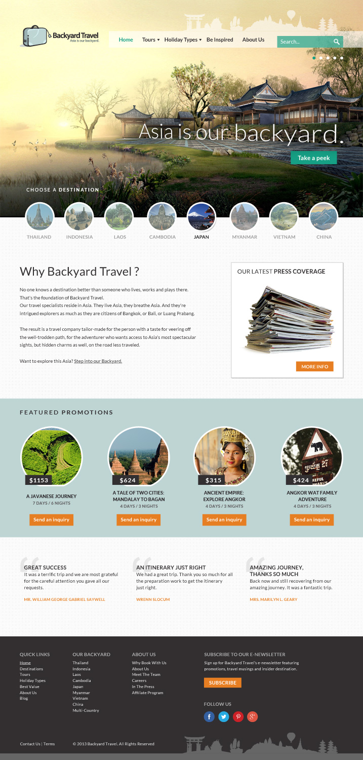 Web Design by Alex D for this project | Design #2139074
