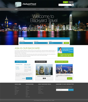 New Website for Asia Travel Agency | Web Design by TechWise