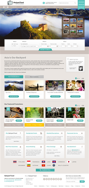 Web Design by Da Miracle for this project | Design: #2159645