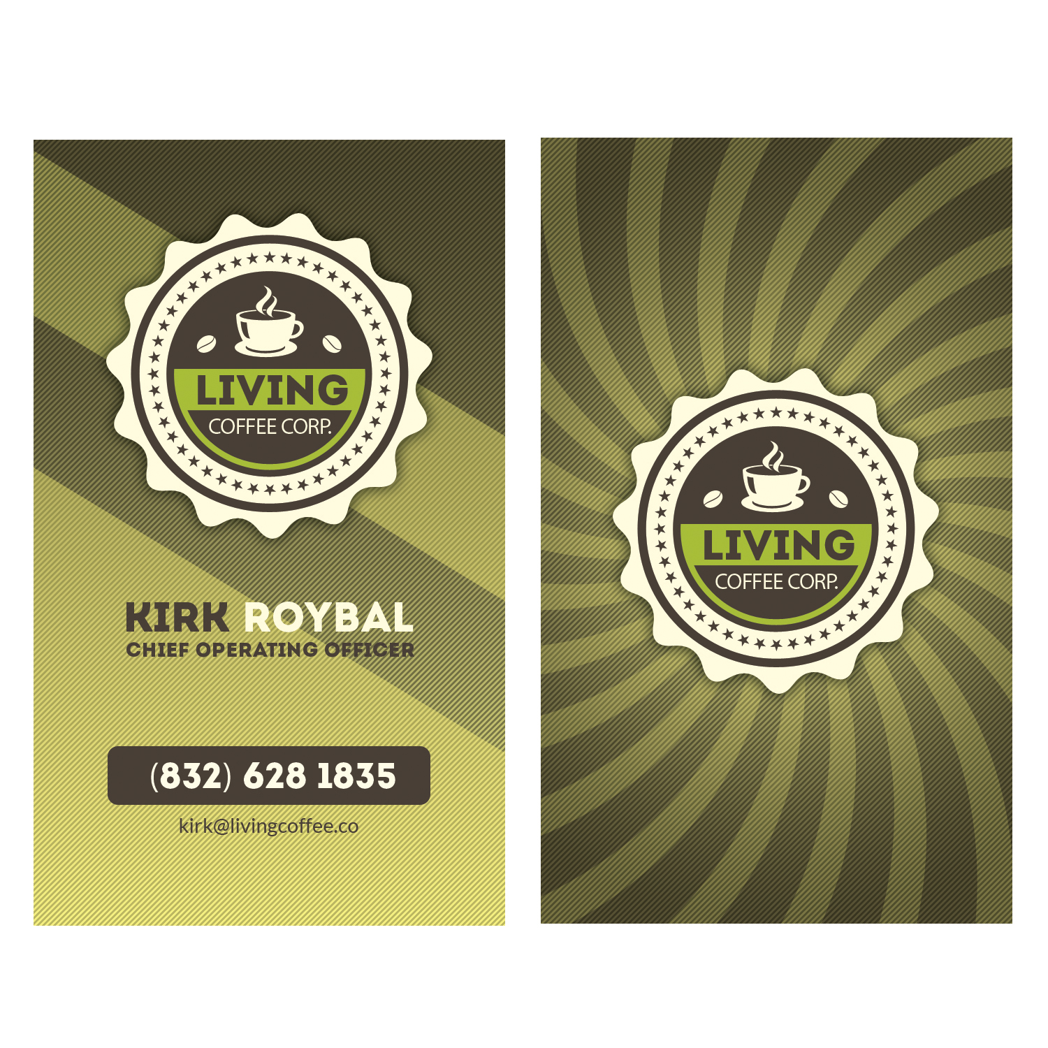 Business Card Design by Rahul Rao for this project | Design #9848103