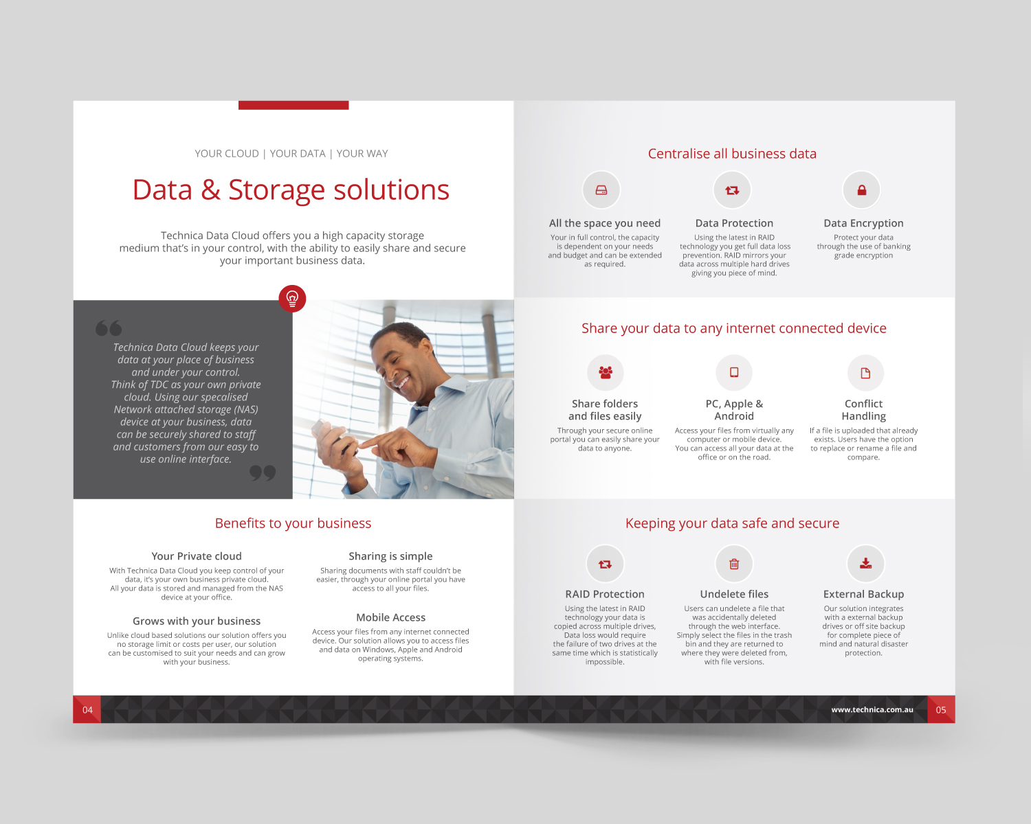 Catalogue Design by  maria.design for Technica Group | Design #9902745