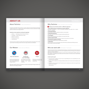 Technology solutions catalog | Design de Catalogue par popdesign¤