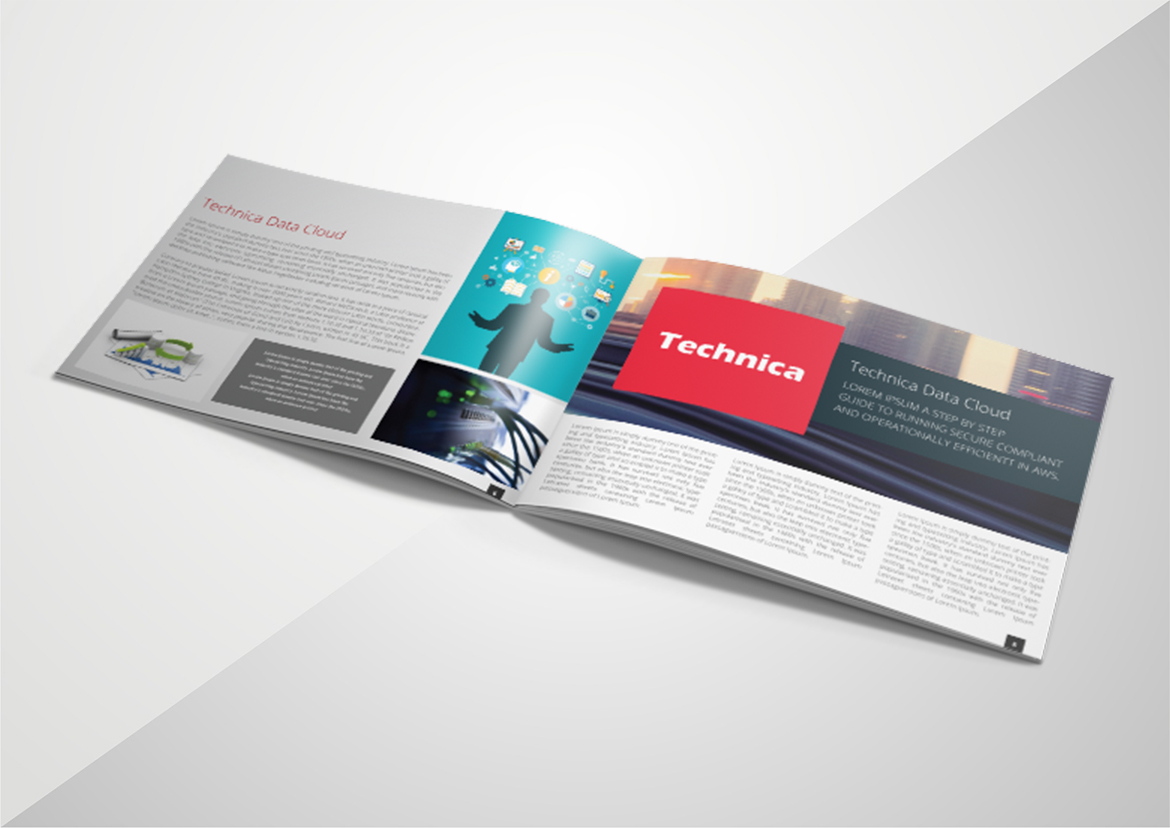 Katalog-Design von Muhammad Ali Hashmi für Technica Group | Design #9912589