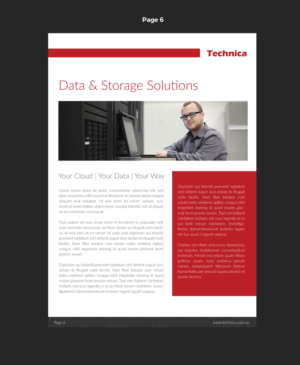 Catalogue Design by pivotaldesign.biz for Technica Group | Design: #9912084