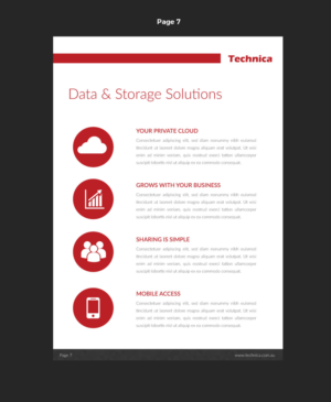 Catalogue Design by pivotaldesign.biz for Technica Group | Design: #9912124