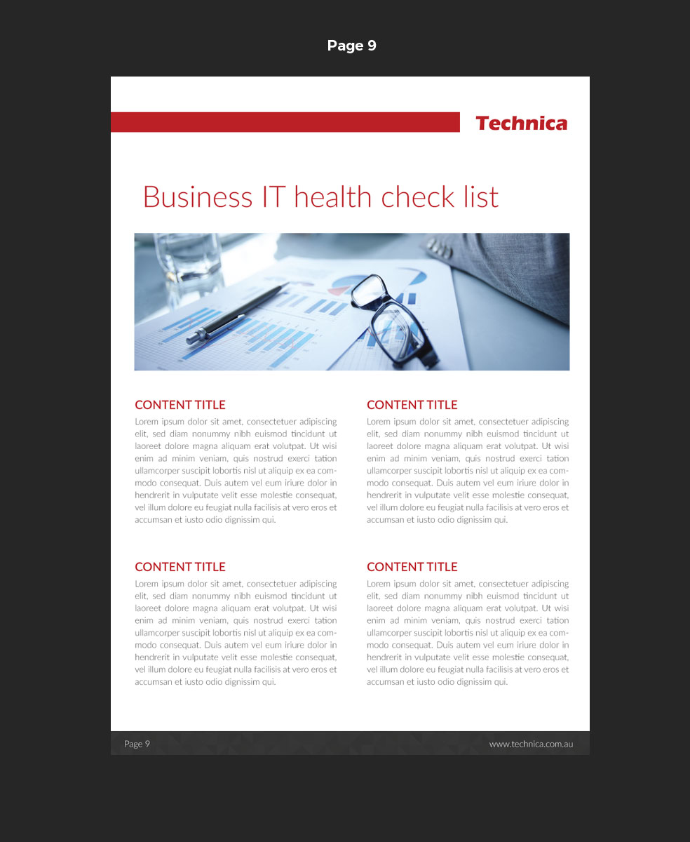 Diseño de Catálogo por pivotaldesign.biz para Technica Group | Diseño #9912126