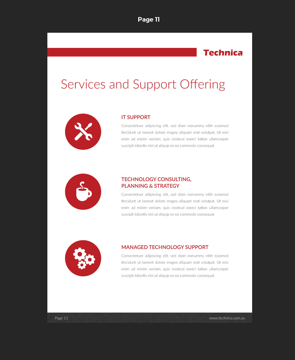 Catalogue Design by pivotaldesign.biz for Technica Group | Design #9912128