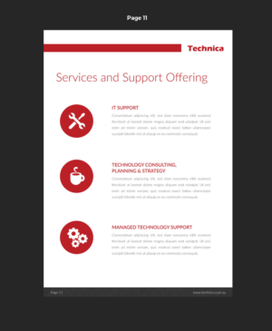 Catalogue Design by pivotaldesign.biz for Technica Group | Design: #9912128