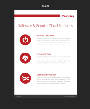 Catalogue Design by pivotaldesign.biz for Technica Group | Design: #9912141