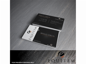 Visitenkarten-Design von ARTMD für Equitem | Design: #2170047