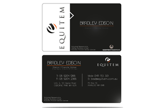 Visitenkarten-Design von ARTMD für Equitem | Design: #2170050
