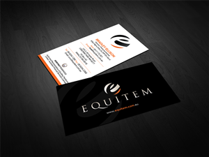 Visitenkarten-Design von diRtY.EMM für Equitem | Design: #2141314