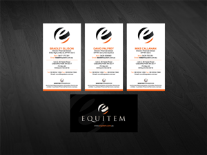 Visitenkarten-Design von diRtY.EMM für Equitem | Design: #2141329