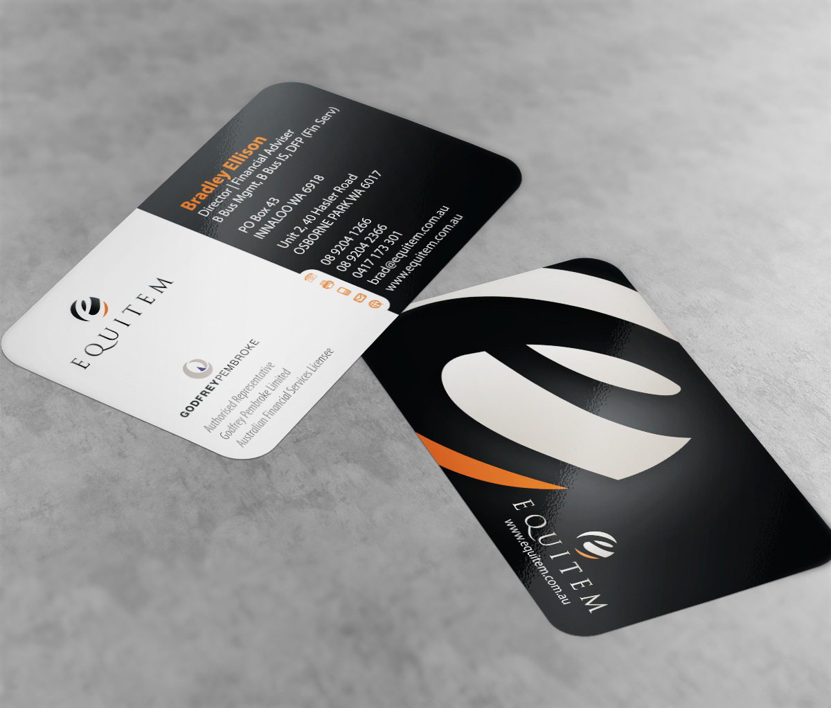 Design de Carte de Visite par navacreative pour Equitem | Design #2127238