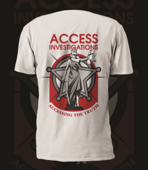 T-shirt Design by Leonardo Derek for Access Investigations, LLC | Design: #9885792