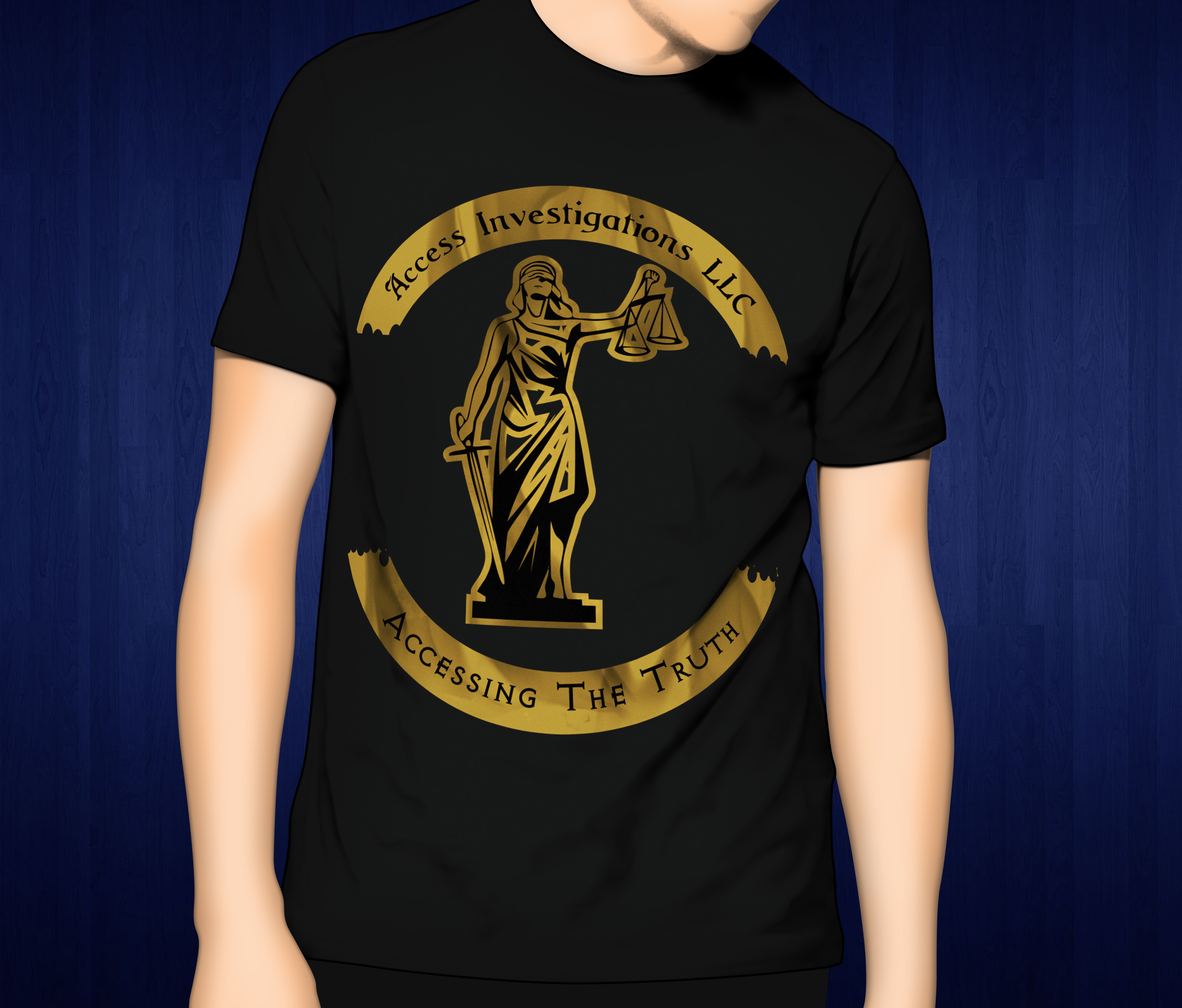 T-shirt Design by BEEZU for Access Investigations, LLC | Design #9894486