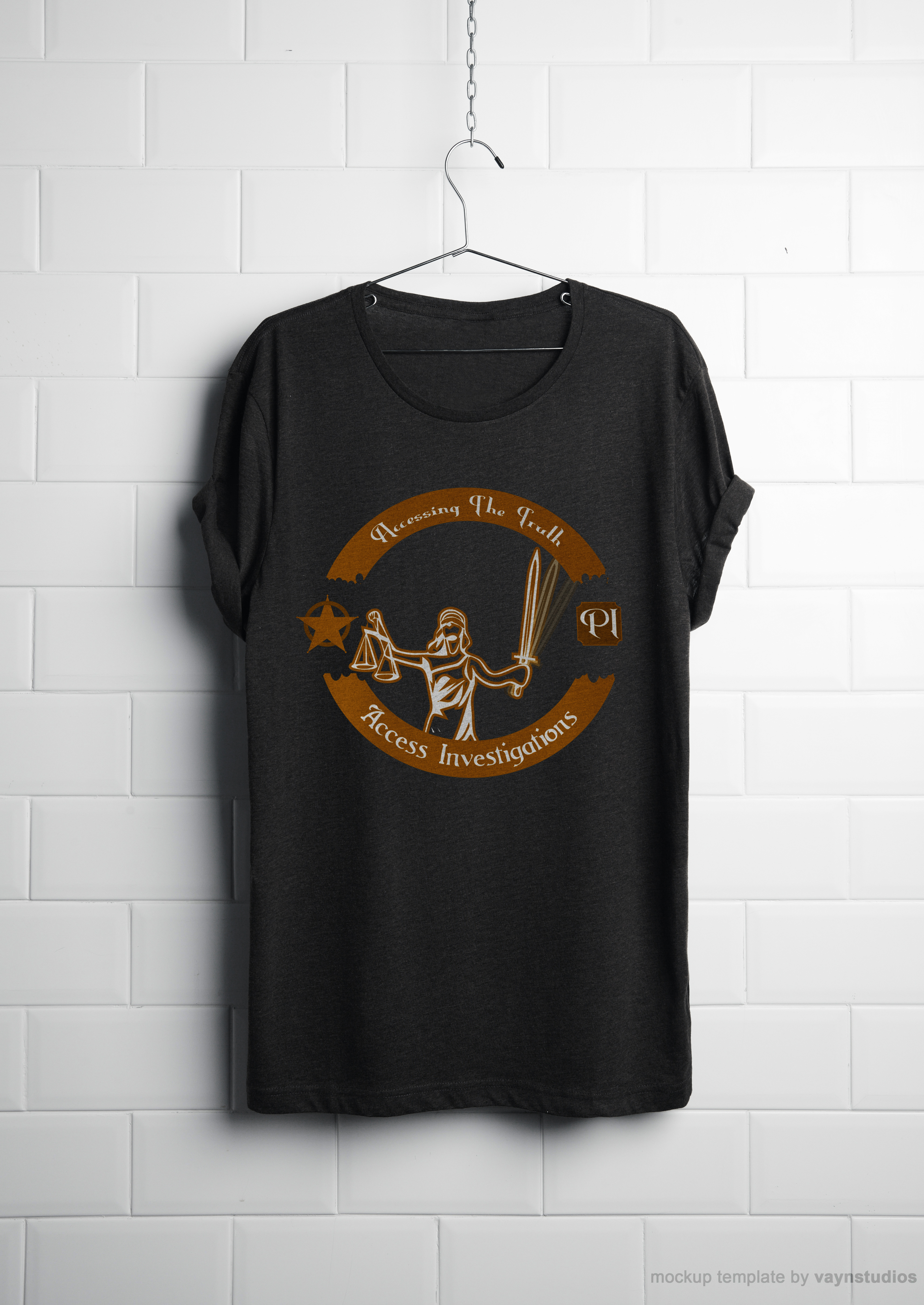 T-shirt Design by BEEZU for Access Investigations, LLC | Design #9903255