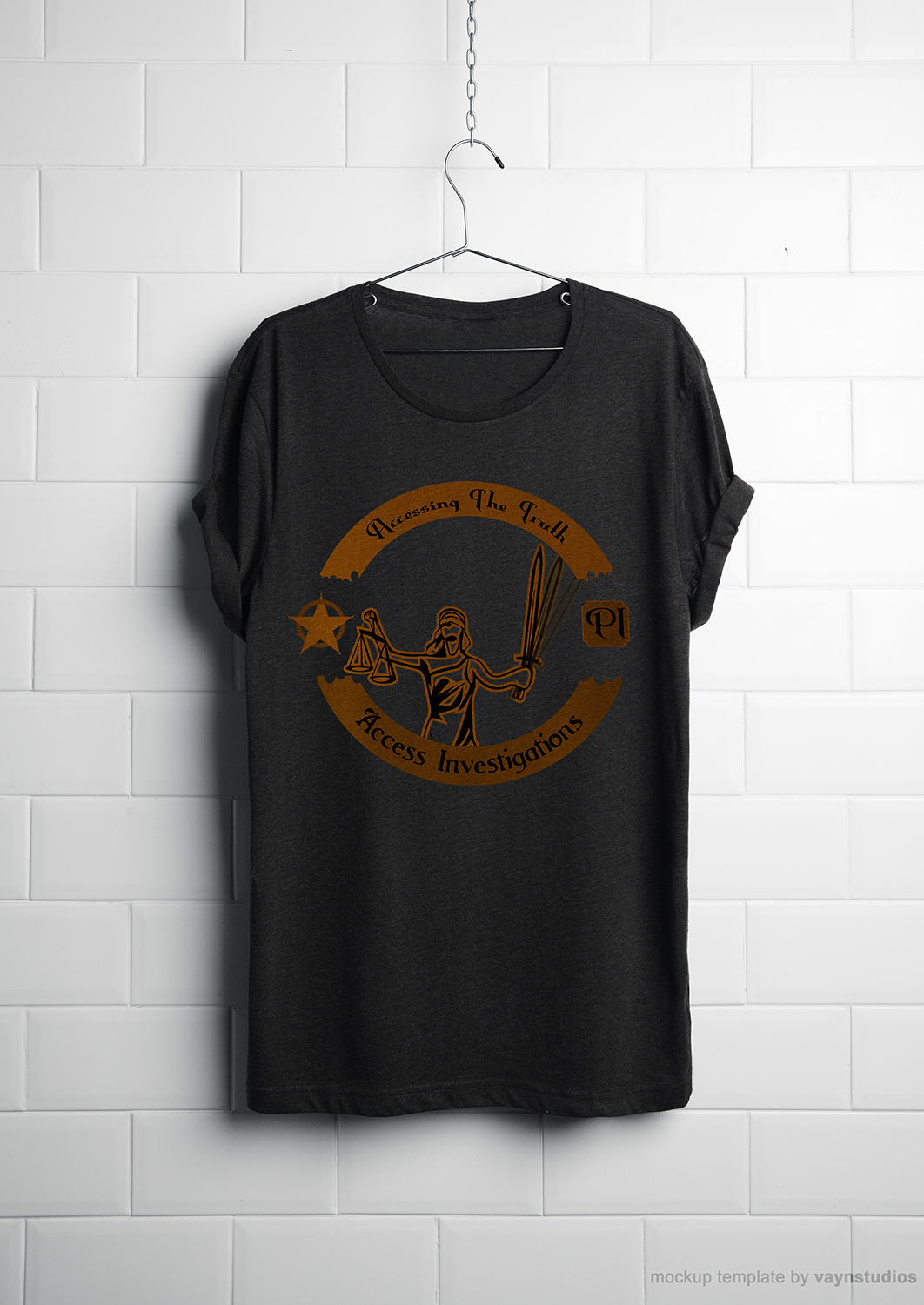 T-shirt Design by BEEZU for Access Investigations, LLC | Design #9903256