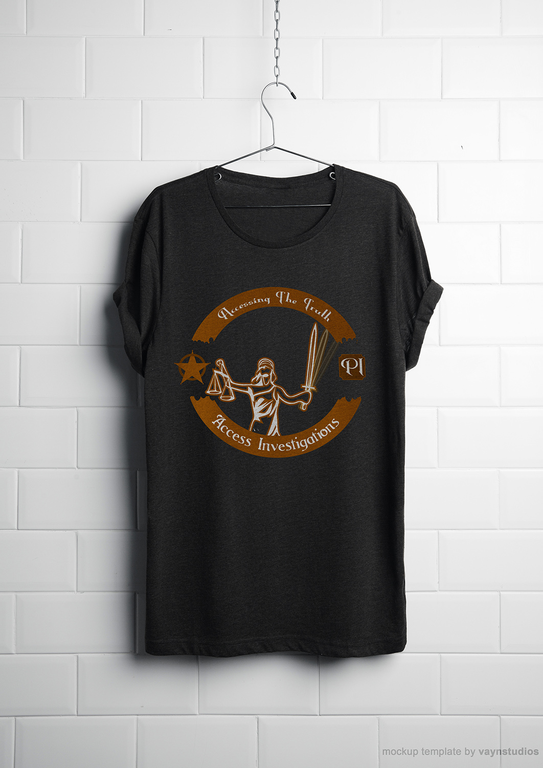 T-shirt Design by BEEZU for Access Investigations, LLC | Design #9903257