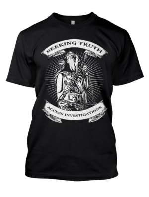 T-shirt Design by Adrian for Access Investigations, LLC | Design #9934880